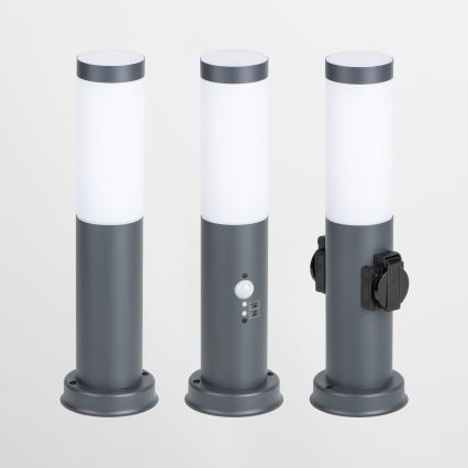 BRILAGI - NOVA Outdoor Lamp with Sensor 1xE27/15W/230V 40 cm IP44 Anthracite
