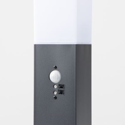 BRILAGI - NOVA Outdoor Sensor Lamp 1x E27/15W/230V, 40 cm, IP44, Anthracite