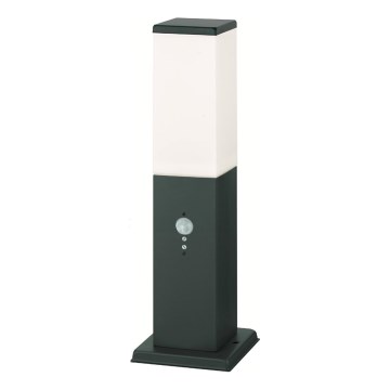 Brilagi - NOVA Outdoor Sensor Lamp 1xE27/15W/230V 40 cm IP44 Anthracite