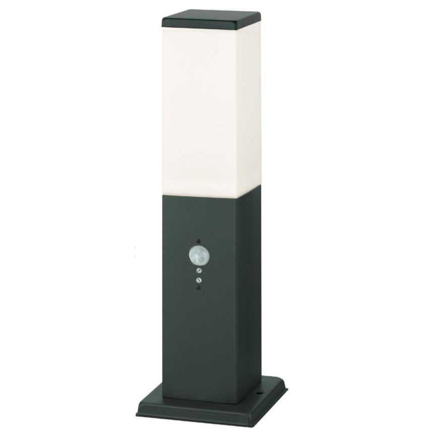 Brilagi - NOVA Outdoor Sensor Lamp 1xE27/15W/230V 40 cm IP44 Anthracite