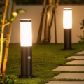 Brilagi - NOVA Outdoor Sensor Lamp 1xE27/15W/230V 40 cm IP44 Black