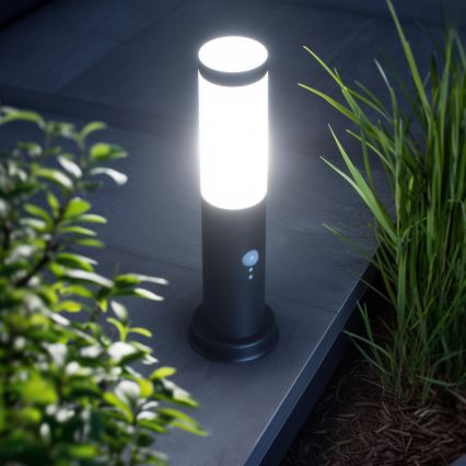 BRILAGI - NOVA Outdoor Sensor Lamp 1xE27/15W/230V 40 cm IP44 Black