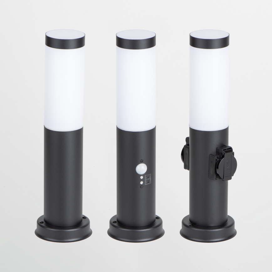 BRILAGI - NOVA Outdoor Sensor Lamp 1xE27/15W/230V 40 cm IP44 Black
