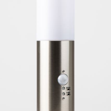 BRILAGI - NOVA Outdoor Sensor Lamp 1xE27/15W/230V 40 cm IP44 Matte Chrome