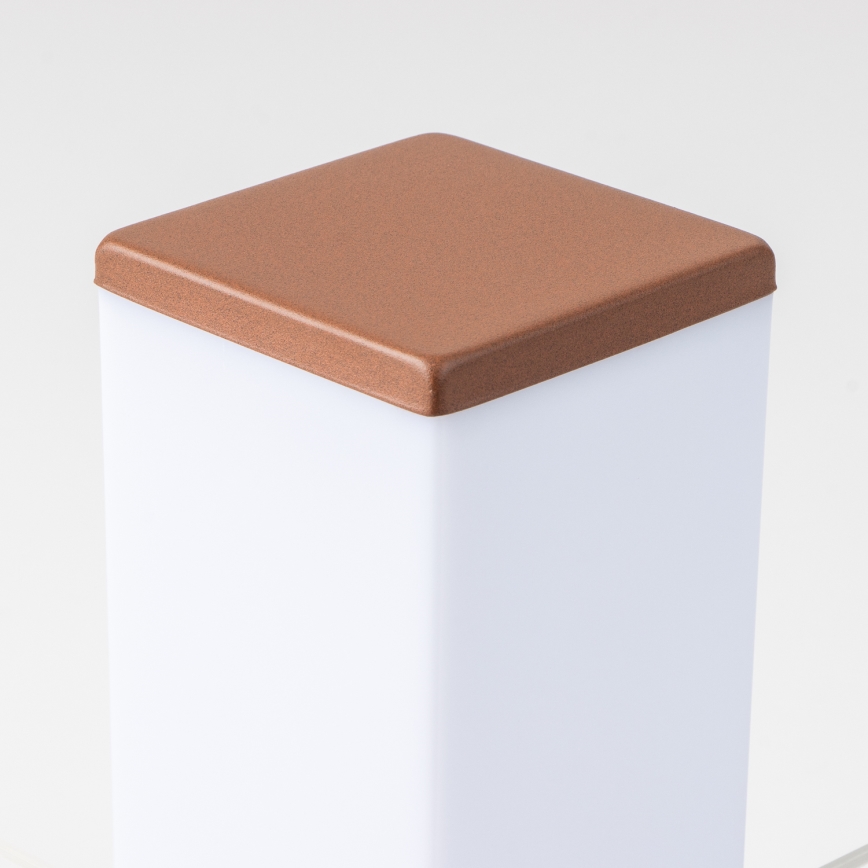 BRILAGI - NOVA Outdoor Sensor Lamp 1×E27/15W/230V, 40 cm, IP44, Brown