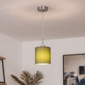Brilagi - NUBILA Cable-Suspended LED Pendant 1xE27/60W/230V Ø 14 cm Green