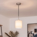 Brilagi - NUBILA Cable-Suspended LED Pendant Light 1xE27/60W/230V Ø 14 cm Black/Cream