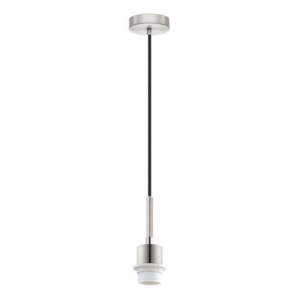 Brilagi - NUBILA Cable-Suspended LED Pendant Light 1xE27/60W/230V Ø 14 cm Black/Cream