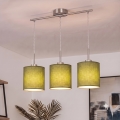 Brilagi - NUBILA LED Cable Pendant 3xE27/60W/230V Green
