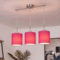 Brilagi - NUBILA LED cable pendant 3xE27/60W/230V, Pink
