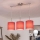 Brilagi - NUBILA LED Cable Pendant Light 3xE27/60W/230V, Red