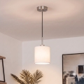 Brilagi - NUBILA LED cable-suspended pendant 1xE27/60W/230V dia. 14 cm black/white