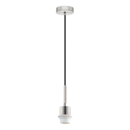 Brilagi - NUBILA LED cable-suspended pendant 1xE27/60W/230V dia. 14 cm black/white