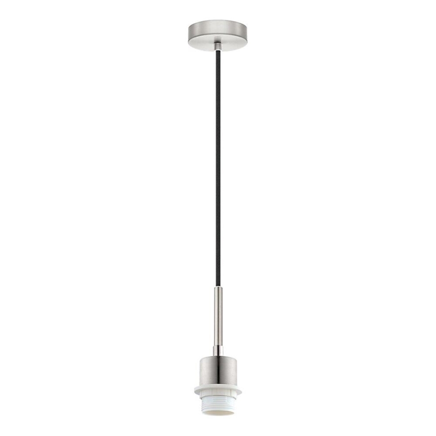 Brilagi - NUBILA LED cable-suspended pendant 1xE27/60W/230V dia. 14 cm black/white