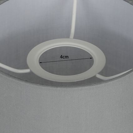 Brilagi - NUBILA LED Flexible Wall Lamp 1xE27/25W/230V + LED/3W matte chrome/light grey