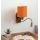 Brilagi - NUBILA LED Flexible Wall Light 1xE27/25W/230V + LED/3W brass/orange