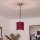 Brilagi - NUBILA LED pendant light on cable 1xE27/60W/230V Ø 14 cm Black/Pompeian Red