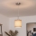 Brilagi - NUBILA LED pendant light on cable 1xE27/60W/230V, Ø 14 cm, brown