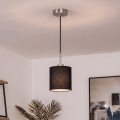 Brilagi - NUBILA LED pendant light with cable 1xE27/60W/230V Ø 14 cm Black