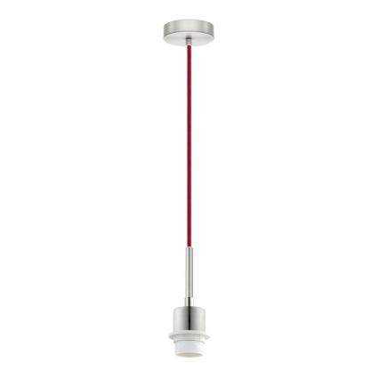 Brilagi - NUBILA LED pendant on cable 1xE27/60W/230V Ø 14 cm red/green
