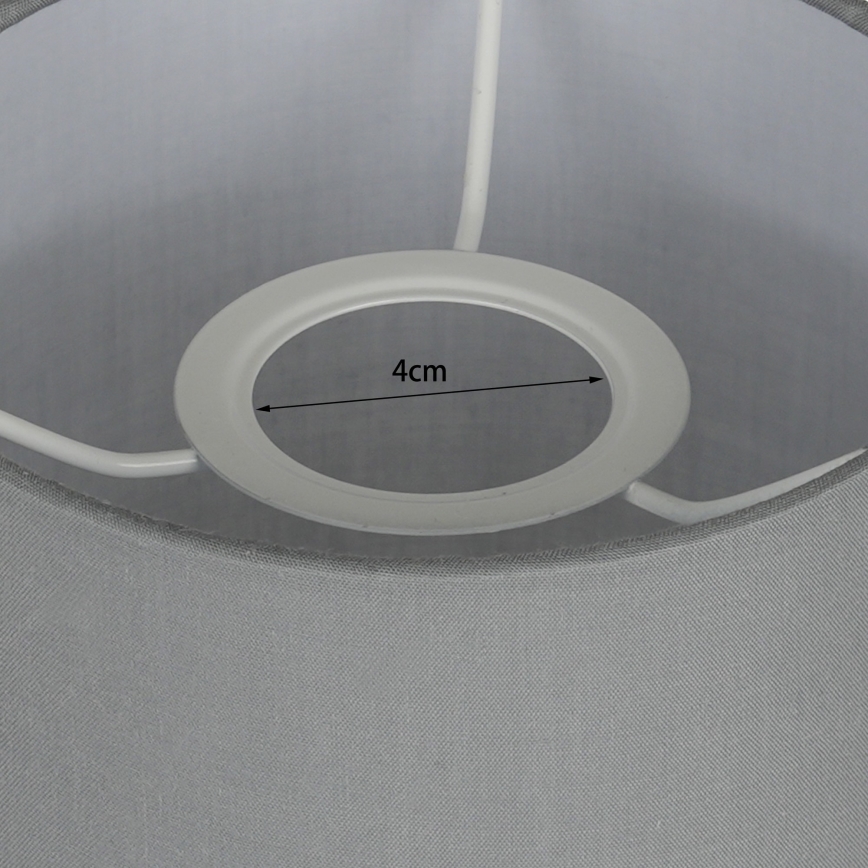 Brilagi - NUBILA Universal Lampshade E27 15,5x14 cm, Light Grey