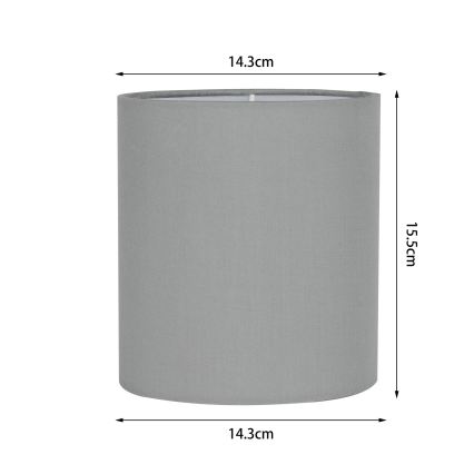 Brilagi - NUBILA WOOD Wall Lamp 1xE27/25W/230V Oak/Black/Light Gray