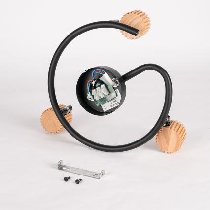 Brilagi - ODENSE Spotlight 3xE14/10W/230V Wood/Black