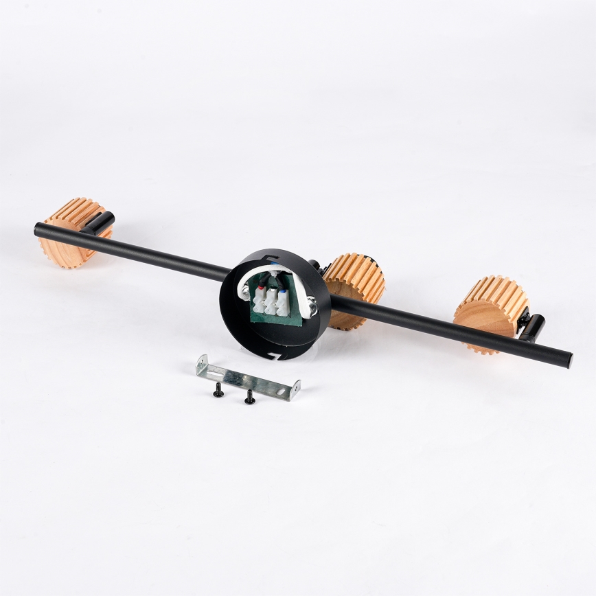 Brilagi - ODENSE Spotlight 3xE14/10W/230V Wood/Black