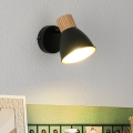 BRILAGI - ODENSE Wall-mounted Spotlight 1xE14/10W/230V Wood/Black