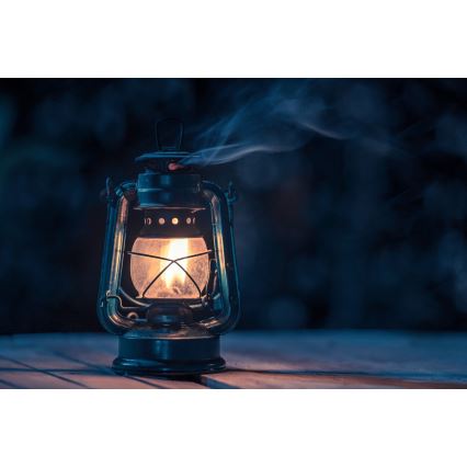 Brilagi - Oil lamp LANTERN 24,5 cm dark blue