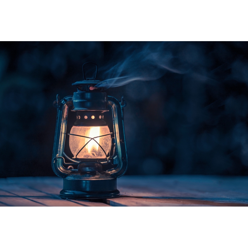 Brilagi - Oil lamp LANTERN 24,5 cm dark blue