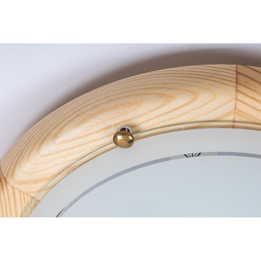 Brilagi - ORBIS Ceiling Light 1xE27/60W/230V, Ø 30 cm, Pine