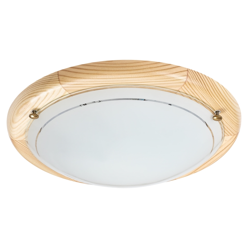 Brilagi - ORBIS Ceiling Light 1xE27/60W/230V, Ø 30 cm, Pine