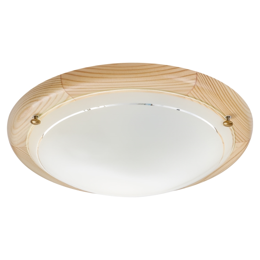 Brilagi - ORBIS Ceiling Light 1xE27/60W/230V, Ø 30 cm, Pine