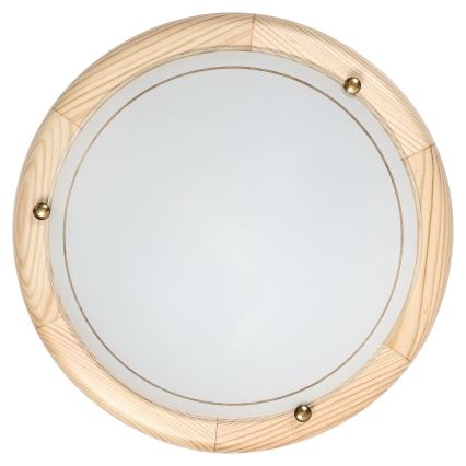 Brilagi - ORBIS Ceiling Light 1xE27/60W/230V, Ø 30 cm, Pine