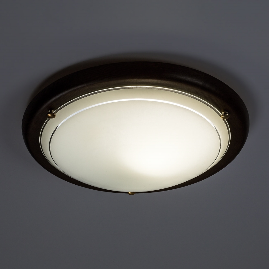 Brilagi - ORBIS Ceiling Light 1xE27/60W/230V, Ø 30 cm, Pine