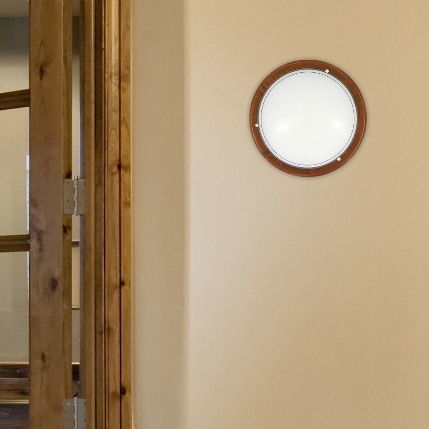 Brilagi - ORBIS Ceiling Light 1xE27/60W/230V, Ø 30 cm, Pine