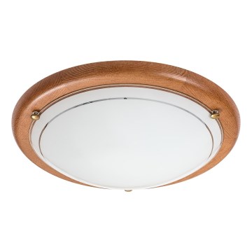 Brilagi - ORBIS Ceiling Light 1xE27/60W/230V, Ø 30 cm, Pine