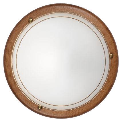 Brilagi - ORBIS Ceiling Light 1xE27/60W/230V, Ø 30 cm, Pine