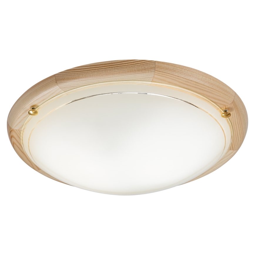 Brilagi - ORBIS Ceiling Light 2xE27/60W/230V, 38 cm diameter, pine