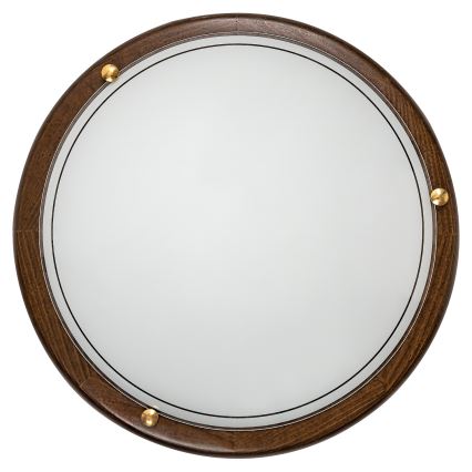 Brilagi - ORBIS Ceiling Light 2xE27/60W/230V, Ø 38 cm, Pine