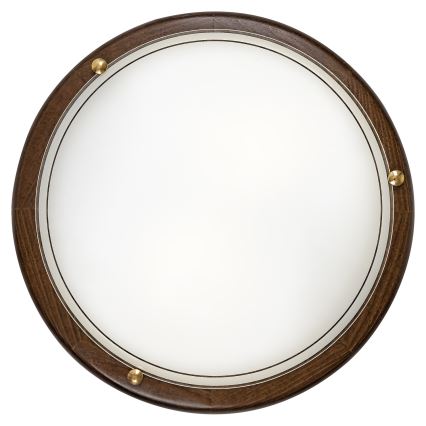 Brilagi - ORBIS Ceiling Light 2xE27/60W/230V, Ø 38 cm, Pine