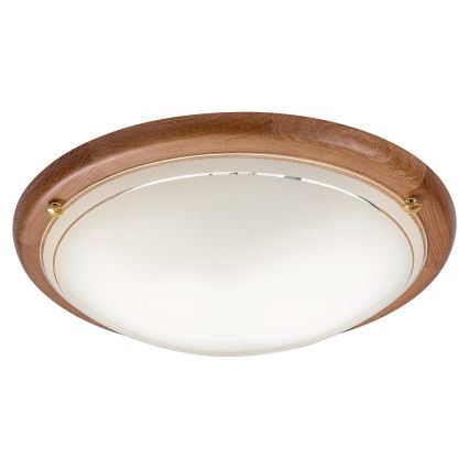 Brilagi - ORBIS Ceiling Light 2×E27/60W/230V, Ø 38 cm, Pine