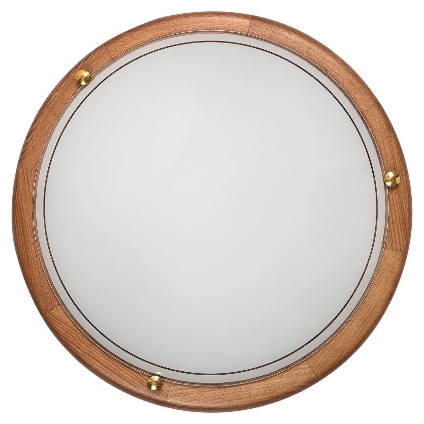 Brilagi - ORBIS Ceiling Light 2×E27/60W/230V, Ø 38 cm, Pine