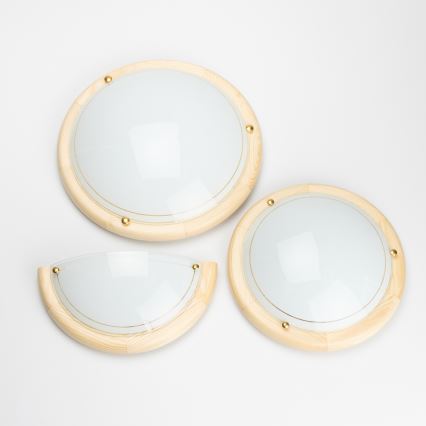 Brilagi - ORBIS Wall Lamp 1xE27/60W/230V, 30 cm, Pine