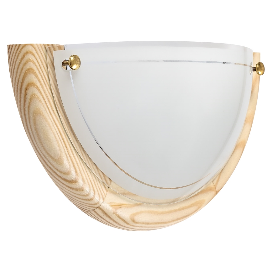 Brilagi - ORBIS Wall Lamp 1xE27/60W/230V, 30 cm, Pine