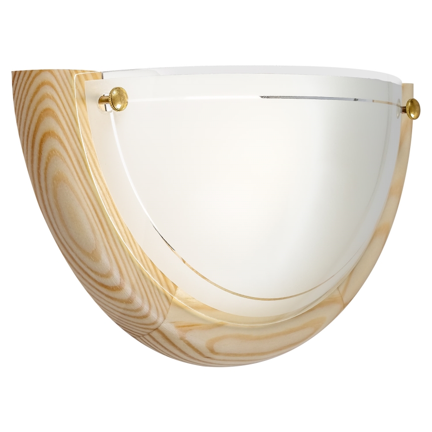 Brilagi - ORBIS Wall Lamp 1xE27/60W/230V, 30 cm, Pine