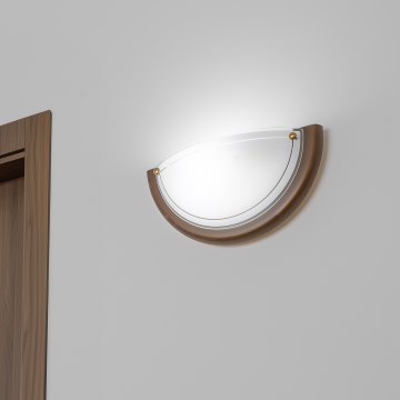 Brilagi - ORBIS Wall Light 1xE27/60W/230V 30 cm Pine
