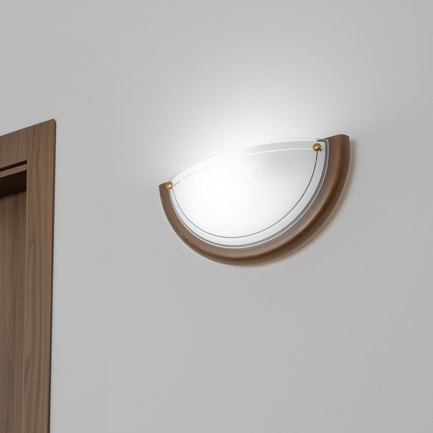 Brilagi - ORBIS Wall Light 1xE27/60W/230V 30 cm Pine
