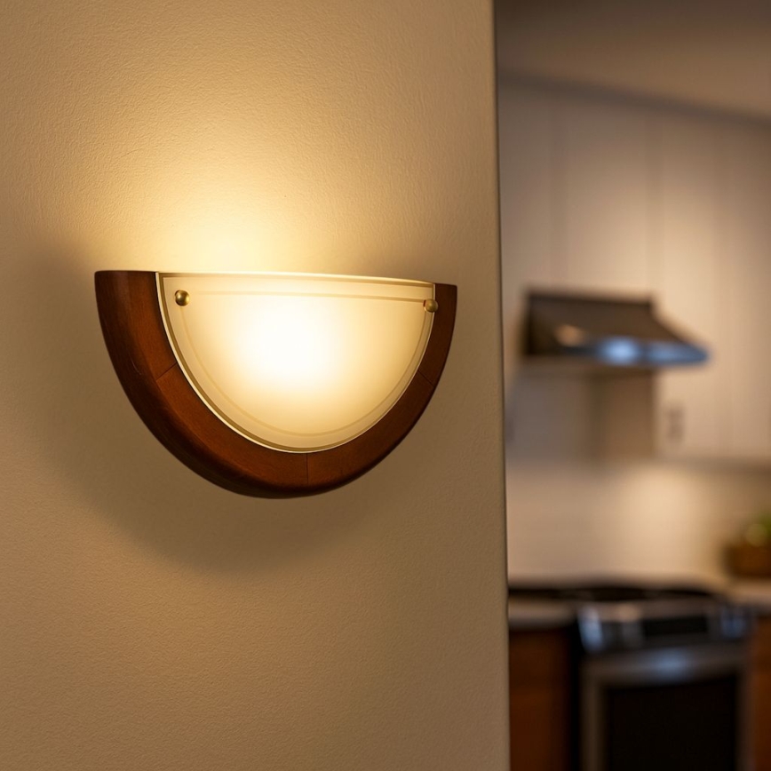 Brilagi - ORBIS Wall Light 1xE27/60W/230V 30 cm Pine